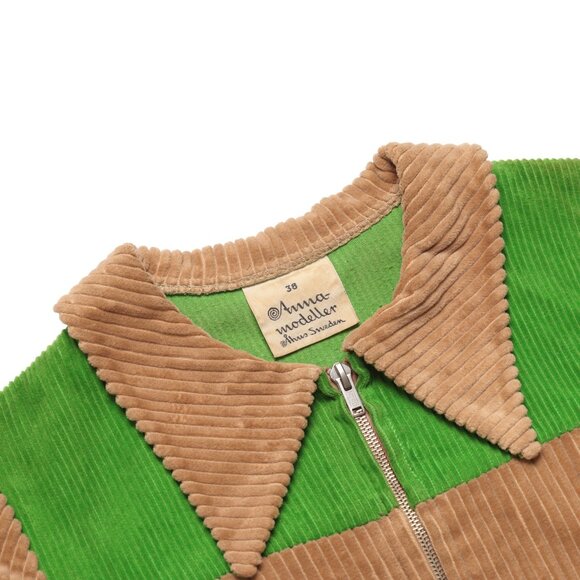 Anna (Sweden) 60s, Wide-Wale Corduroy, Scandinavian Functionalism - Picture 2 of 3